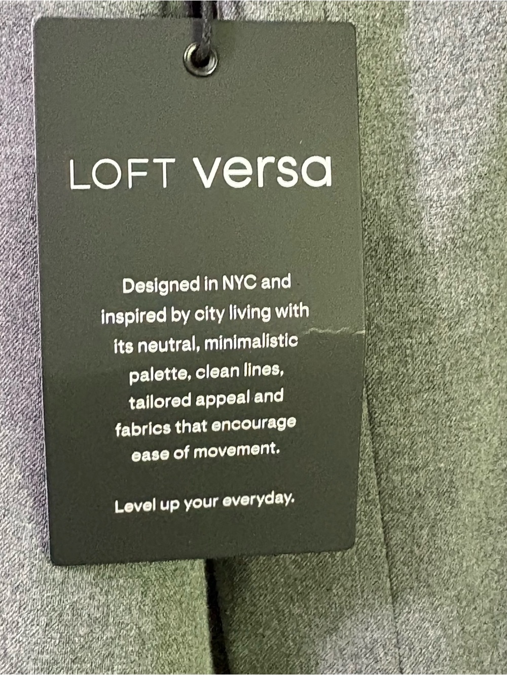 LOFT Versa Double-Breasted Gray Blazer Size 14 NWT - Picture 10 of 13